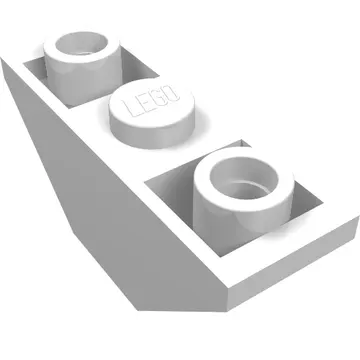Brick Sloped Inverted 45° 3 x 1 Double with 2 Blocked Open Studs