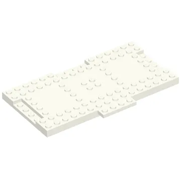 Plate Special 9 x 16 x 2/3 with 1 x 4 Recessed
