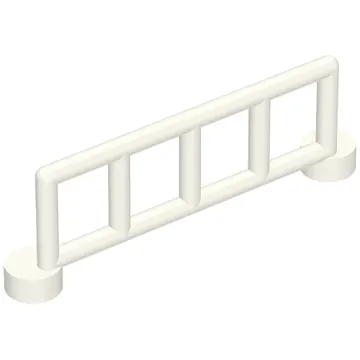 Duplo Fence / Rail 1 x 6 with 5 Rails