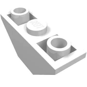 Brick Sloped Inverted 45° 3 x 1 Double with 2 Completely Open Studs