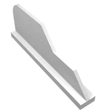 Tail 8 x 1 with Stepped Fin