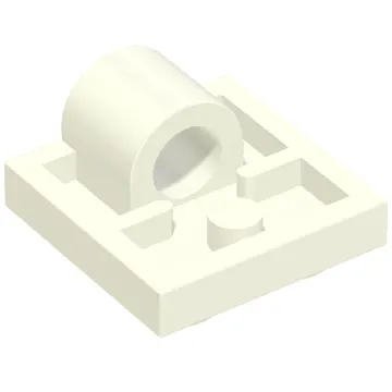 Plate Special 2 x 2 with 1 Pin Hole [Split Underside Ribs]