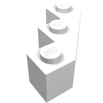Brick Wedged 3 x 3 Facet