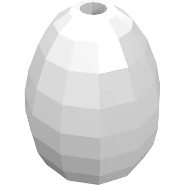 Food Egg with 1.5mm Hole [Plain]