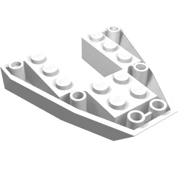 Brick Wedged, Sloped Inverted 6 x 6 x 1 Boat Bow