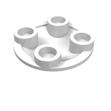 Plate Round 2 x 2 with Rounded Bottom [Boat Stud]