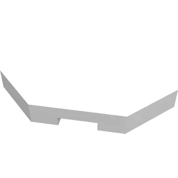 Tile Special 2 x 2 Corner with Cut Corner - Facet