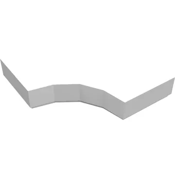 Tile 2 x 2 Curved, Macaroni