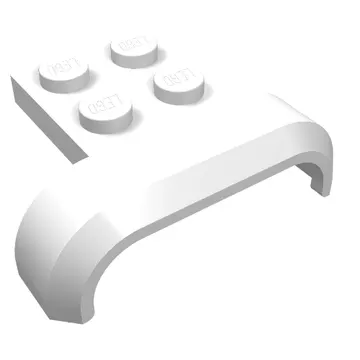 Wheel Arch, Mudguard 3 x 4 with 2 x 2 Plate