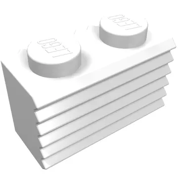 Brick Special 1 x 2 with Grille