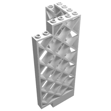 Belville, Wall, Lattice 6 x 6 x 12 Corner