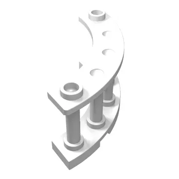 Fence Spindled 4 x 4 x 2 Quarter Round with 2 Studs