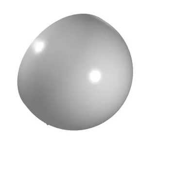 Windscreen 6 x 6 x 3 Canopy Half Sphere with Hinge [Plain]