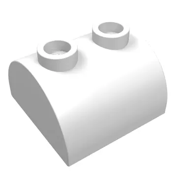Brick Curved 2 x 2, Two Top Studs