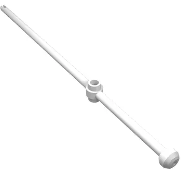 Bar 16L with Open Stud, Towball, and Slit [aka Windsurfer Mast]