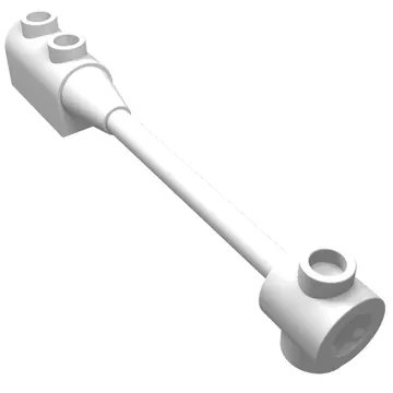 Bar 1 x 8 with Brick 1 x 2 Curved Top End (Axle Holder Inside Small End)