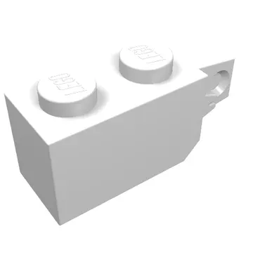 Hinge Brick 1 x 2 Locking with 1 Finger Vertical End