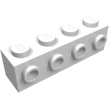 Brick Special 1 x 4 with 4 Studs on One Side
