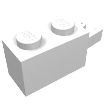 Hinge Brick 1 x 2 Locking with 1 Finger Horizontal End