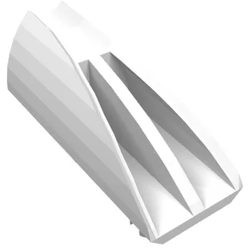 Fairing 1 x 4 Side Flaring Intake with Two Pins