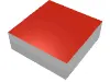 Tile 1 x 1 with Scala Red Top Print