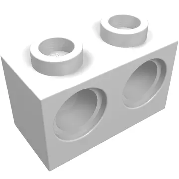 Technic Brick 1 x 2 [2 Pin Holes]
