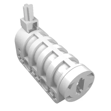 Launcher, Technic Competition Cannon, Round Bottom with Same Color Ends