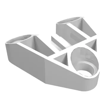 Technic Connector Block 3 x 3 Triangular with Axle, and Pin Hole