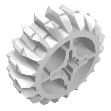 Technic Gear 20 Tooth Double Bevel with Axle Hole Type 2 [X Opening]