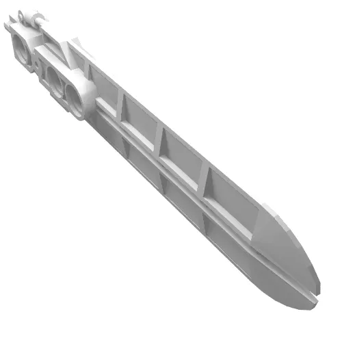 Large Figure Weapon Sword, Hydraulics and 3 Holes