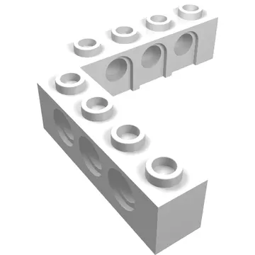 Technic Brick 5 x 5 Right Angle (1 x 4 - 1 x 4)