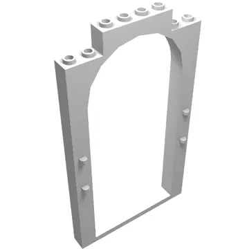 Door Frame Arched 1 x 8 x 12