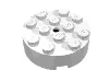Turntable 4 x 4 - Old Type Complete, Perfectly Round