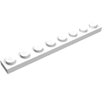 Plate 1 x 8