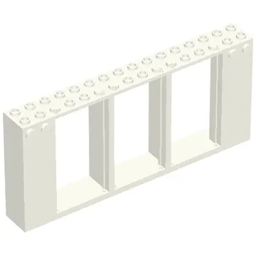 Frame 2 x 16 x 6 with Knobs