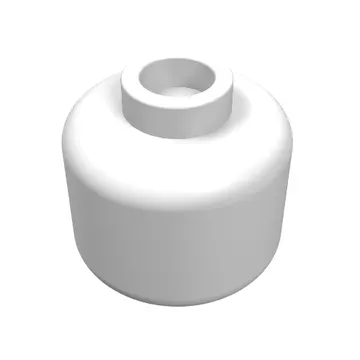 Minifig Head [Plain] [Hollow Stud]