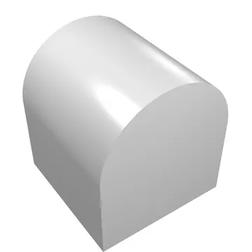 Duplo Brick 2 x 2 x 2 Curved Top