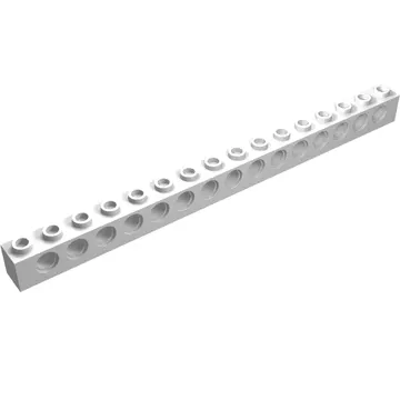 Technic Brick 1 x 16 [15 Pin Holes]