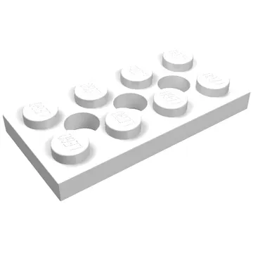 Technic Plate 2 x 4 [3 Holes]