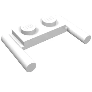 Plate Special 1 x 2 with Handles [Flat Ends / Low Attachment]