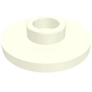 Equipment Cup / Teacup Saucer with Recessed Stud on Top [PLAIN]