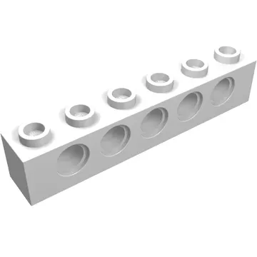 Technic Brick 1 x 6 [5 Pin Holes]