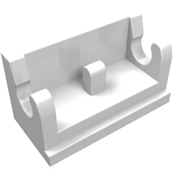 Hinge Brick 1 x 2 Base