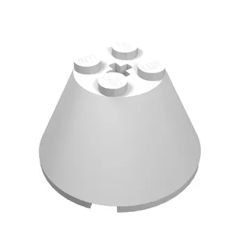 Cone 4 x 4 x 2, Axle Hole [Plain]