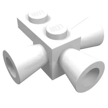 Brick Special 1 x 1 with 3 Speakers / Loudspeakers / Space Positioning Rockets
