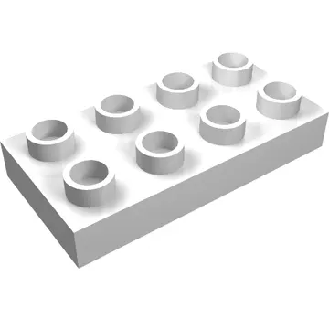 Duplo Plate 2 x 4