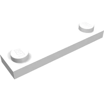 Plate Special 1 x 4 with 2 Studs with Groove [New Underside]