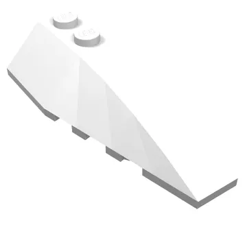 Brick Wedged, Curved 6 x 2 Right, Inner Ridges