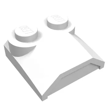 Brick Curved 2 x 2 x 2/3 Two Studs and Lip End