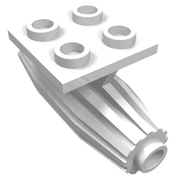 Engine, Strakes, 2 x 2 Thin Top Plate